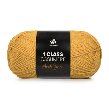 1 Class Cashmere | Laine fine à chaussettes avec cachemire
