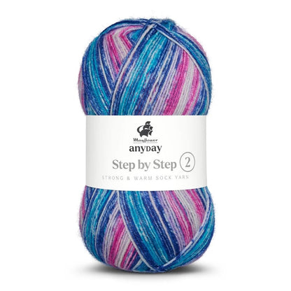 Anyday Step by Step 2 | traumschönes Sockengarn