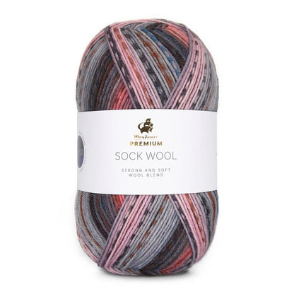 Laine à chaussettes Premium Valley | Merveilleux dégradé de couleurs naturelles
