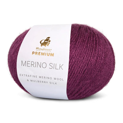 Merino Silk | delicate and soft with fine sheen of mulberry silk