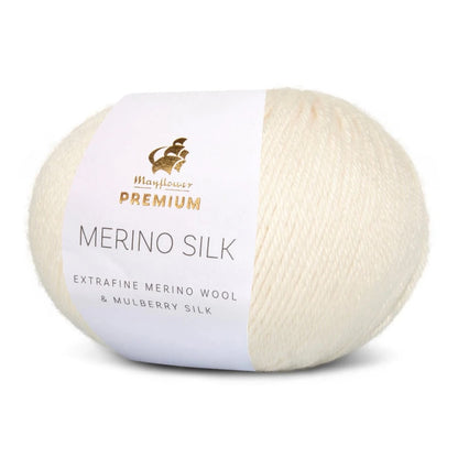 Merino Silk | delicate and soft with fine sheen of mulberry silk