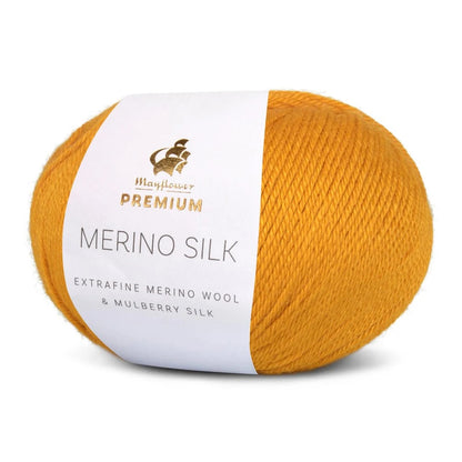 Merino Silk | delicate and soft with fine sheen of mulberry silk