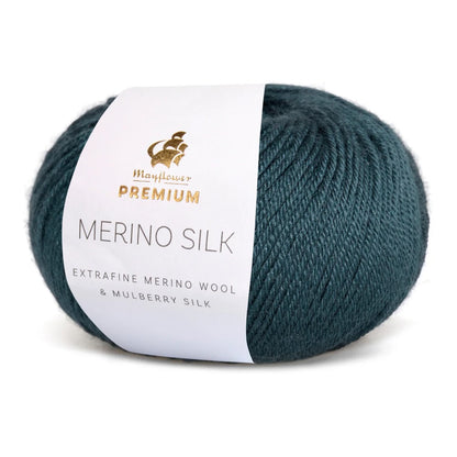 Merino Silk | delicate and soft with fine sheen of mulberry silk