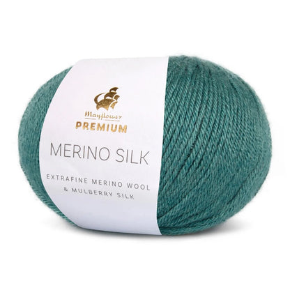 Merino Silk | delicate and soft with fine sheen of mulberry silk