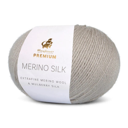 Merino Silk | delicate and soft with fine sheen of mulberry silk