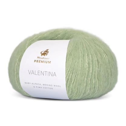 Valentina | cozy lightweight dream yarn made of alpaca, cotton, and merino