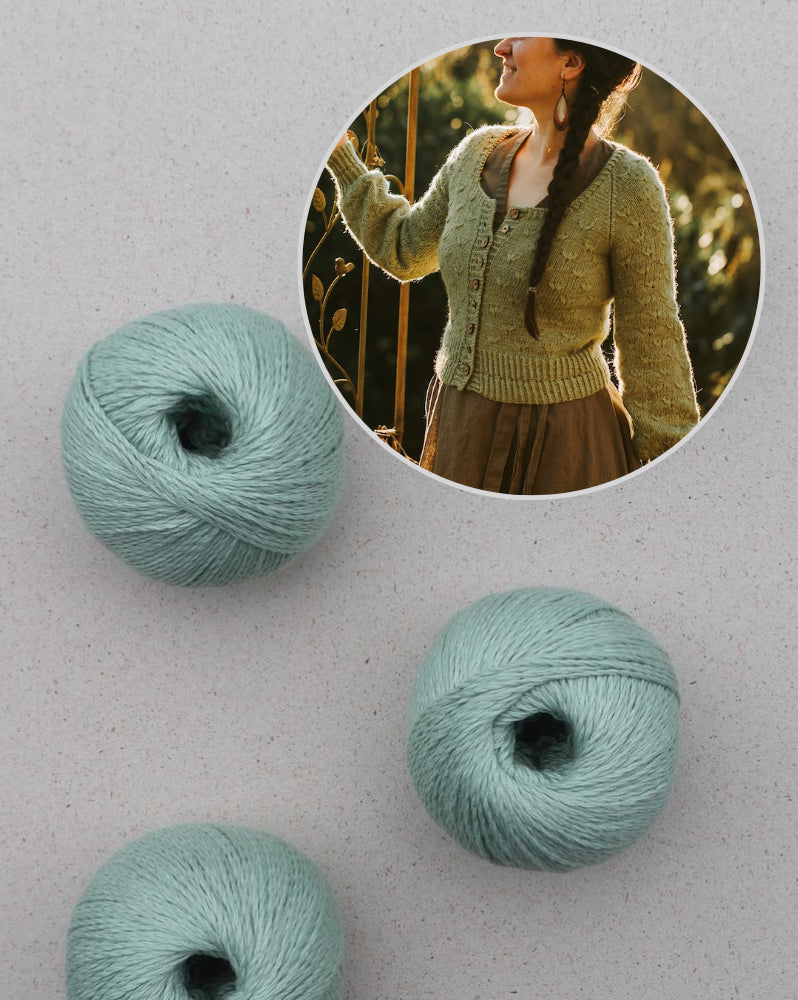 Kleinigkeitenliebe Meadowflower Cardigan mit Sole von Pascuali 13
