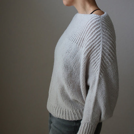 Snow Cloud Sweater | oversize Sweater aus Superkid Seta von Lana Grossa
