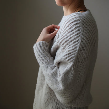 Snow Cloud Sweater | oversize Sweater aus Superkid Seta von Lana Grossa
