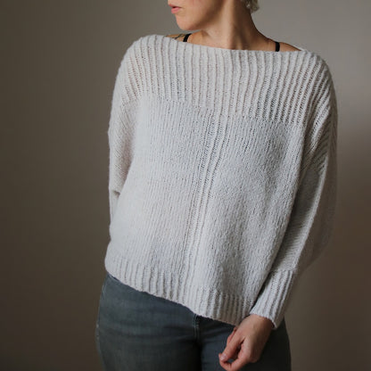 Snow Cloud Sweater | oversize Sweater aus Superkid Seta von Lana Grossa