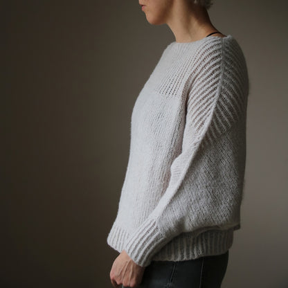 Snow Cloud Sweater | oversize Sweater aus Superkid Seta von Lana Grossa