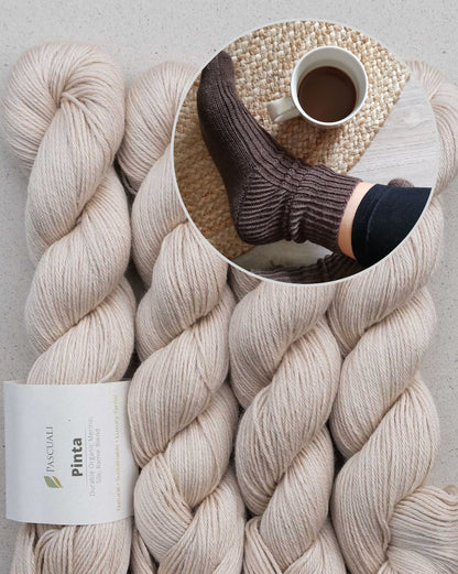 Melitta Chaussettes | nervures souples en Pinta de Pascuali