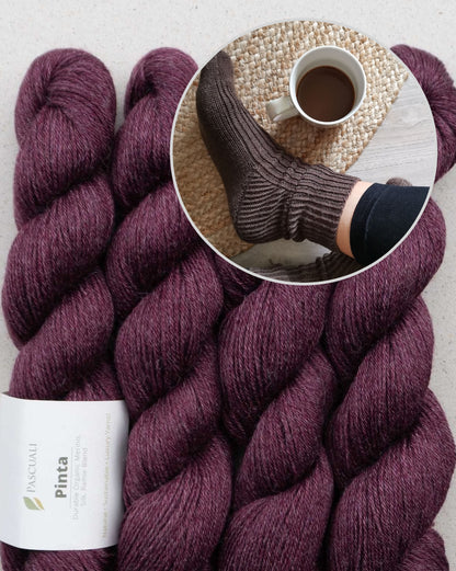 Melitta Chaussettes | nervures souples en Pinta de Pascuali