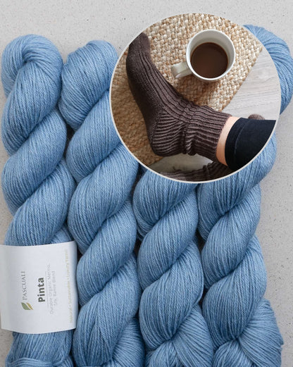 Melitta Chaussettes | nervures souples en Pinta de Pascuali