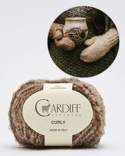 Mellow Mittens Cashmere | fantastically soft made from pure cashmere bouclé by Cardiff