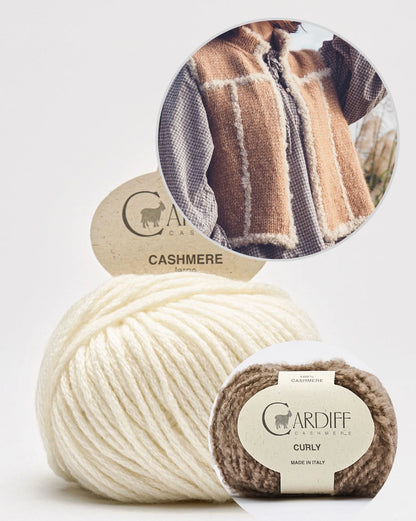 Mellow Vest | luxueuse et d'une beauté classique en cashmere Large et Curly de Cardiff