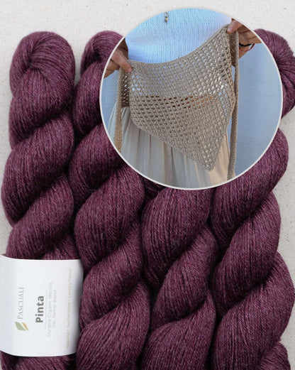 Bandana en maille | foulard d'été délicat en Pinta de Pascuali