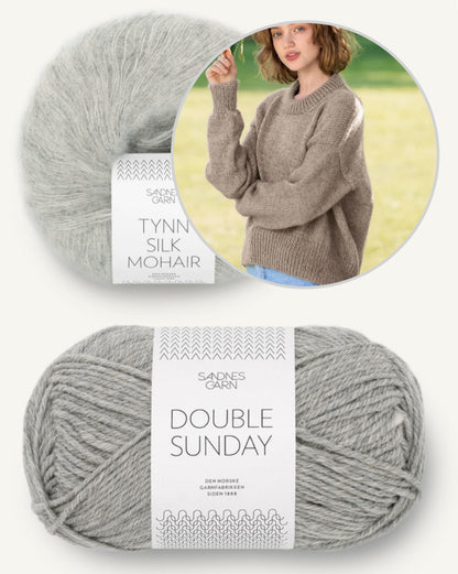 Mia Sweater Double Sunday | klassich eleganter Pullover für jeden Tag