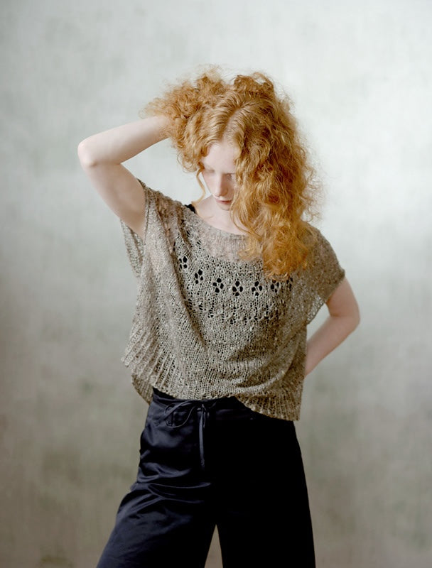 Ranunculus Shirt von Midori Hirose mit Tussah Tweed von BC Garn 2
