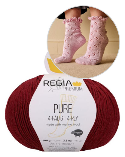 Chaussettes de danseuse du milieu de l’été | chaussettes à volants enchanteresses avec Cashmere Premium 