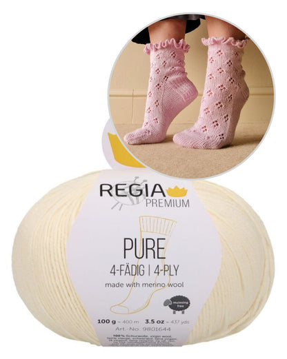 Chaussettes de danseuse du milieu de l’été | chaussettes à volants enchanteresses avec Cashmere Premium 