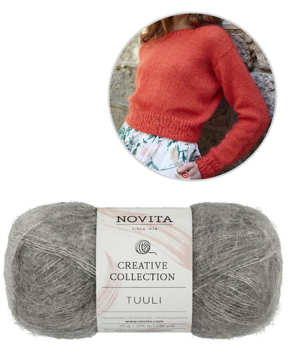 Milà Sweater | delicate cables with Tuuli by Novita