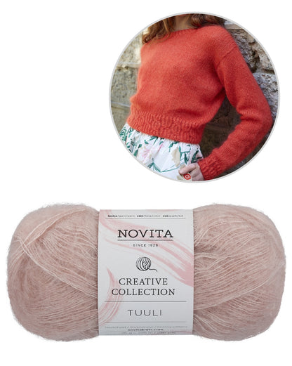Milà Sweater | delicate cables with Tuuli by Novita