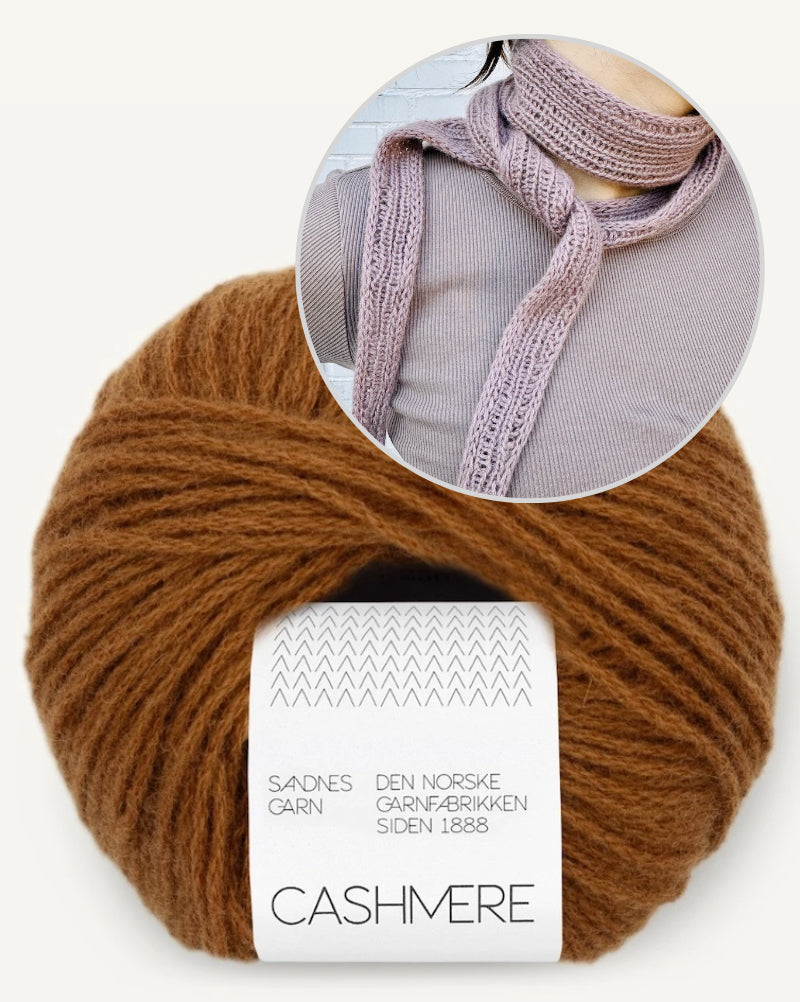 Mini-Tuch Perfect Day - Sandnes Cashmere | unglaublich weich aus Cashmere von Sandnes Garn