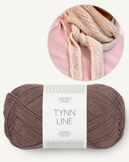 Mini-serviette Perfect Summer | douce et rafraîchissante en Tynn Line de Sandnes Garn