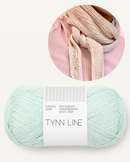 Mini-serviette Perfect Summer | douce et rafraîchissante en Tynn Line de Sandnes Garn