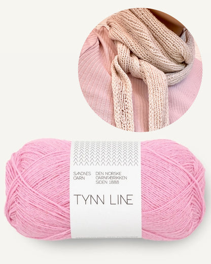 Mini-serviette Perfect Summer | douce et rafraîchissante en Tynn Line de Sandnes Garn
