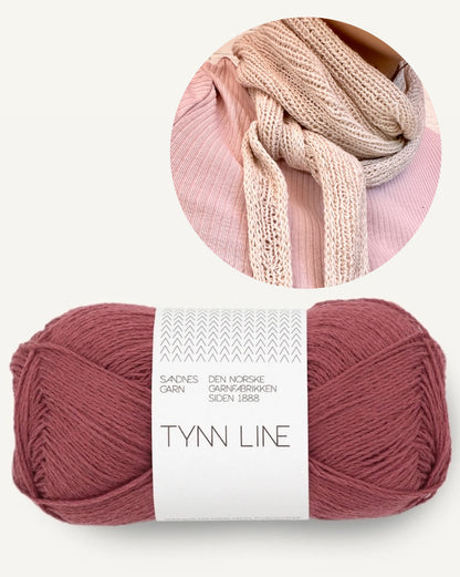 Mini-serviette Perfect Summer | douce et rafraîchissante en Tynn Line de Sandnes Garn
