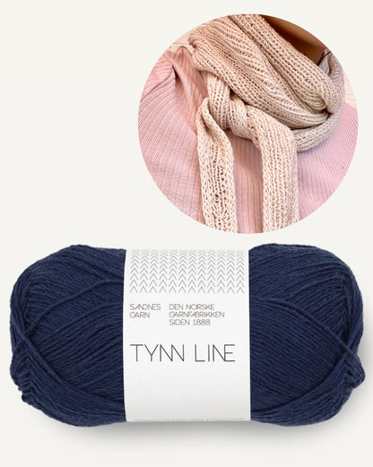 Mini-serviette Perfect Summer | douce et rafraîchissante en Tynn Line de Sandnes Garn