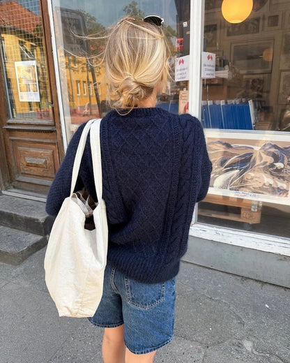 Moby Sweater | pull fantaisie de rêve en Double Sunday et Tynn Silk Mohair de Sandnes Garn