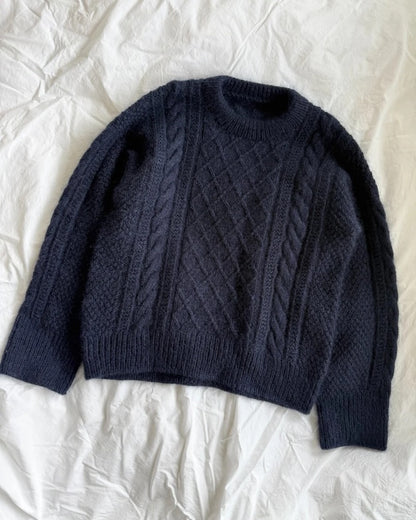 Moby Sweater | pull fantaisie de rêve en Double Sunday et Tynn Silk Mohair de Sandnes Garn