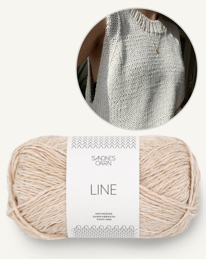 Montpellier Top | auch für Anfänger mit Line von Sandnes Garn