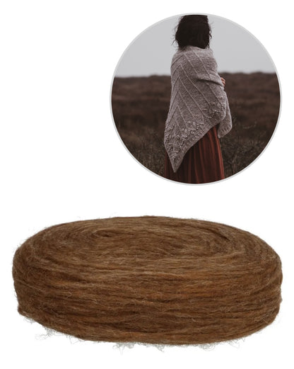 Moorland Shawl | oprindeligt smukt sjal af Plötulopi fra Lopi Island