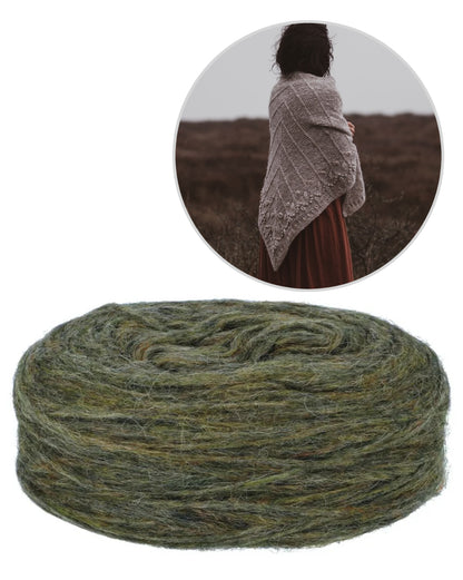 Moorland Shawl | oprindeligt smukt sjal af Plötulopi fra Lopi Island