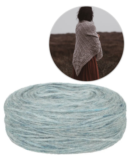 Moorland Shawl | oprindeligt smukt sjal af Plötulopi fra Lopi Island