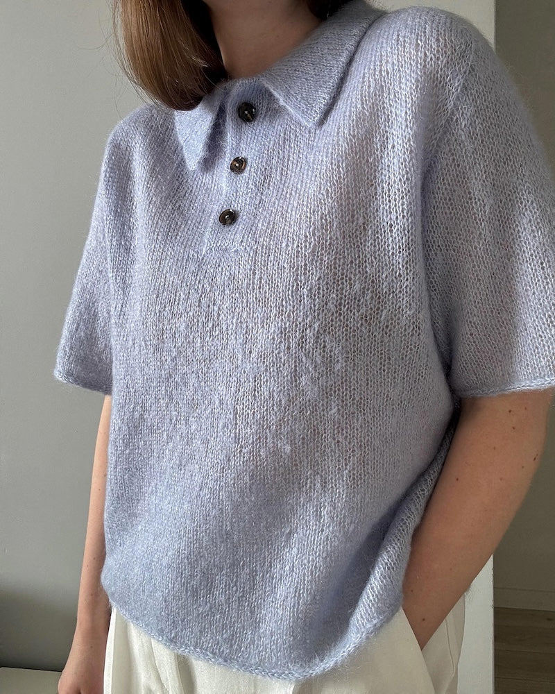 Maren Tee von Moreca Knit mit Kid Seta / Tweed von Gepard Garn 7