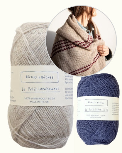 Morning Dust Tørklæde | fortryllende tørklæde i Le Petit Lambswool fra Biches & Bûches