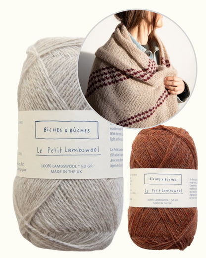 Morning Dust Tørklæde | fortryllende tørklæde i Le Petit Lambswool fra Biches & Bûches