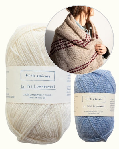 Morning Dust Tørklæde | fortryllende tørklæde i Le Petit Lambswool fra Biches & Bûches