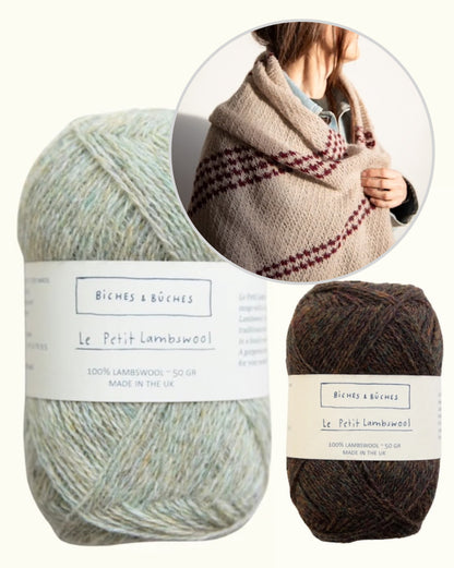 Morning Dust Tørklæde | fortryllende tørklæde i Le Petit Lambswool fra Biches & Bûches