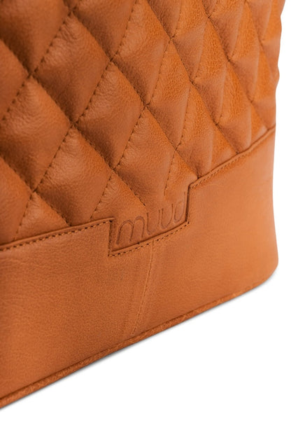 muud Betsy Shopper Projekttasche braun 7