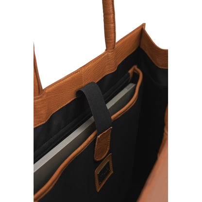 muud, Bina XL, Projekttasche und Shopper, braun, 6