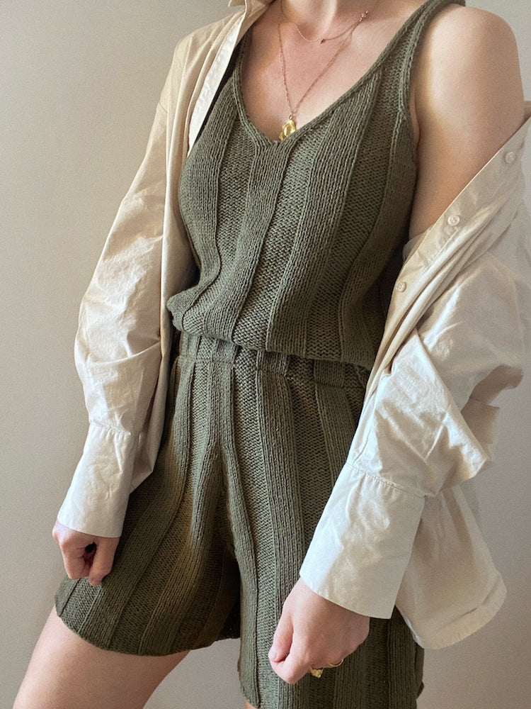 My Favourite Things Knitwear Shorts No. 1 mit Pure Silk und Merino von Knitting for Olive 1