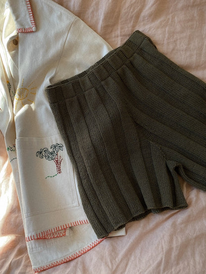 My Favourite Things Knitwear Shorts No. 1 mit Pure Silk und Merino von Knitting for Olive 5