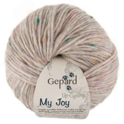My Joy Up-Cycling | Fil de rêve issu d'alpaga, de mérinos et de coton bio recyclés