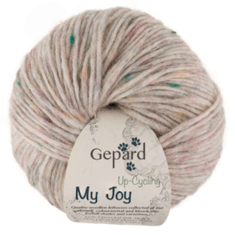 My Joy Up-Cycling | Fil de rêve issu d'alpaga, de mérinos et de coton bio recyclés